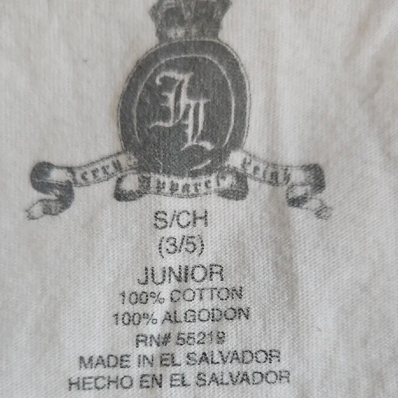 White Graphic Tee with Rainbow and Star Design - Picture 2 of 8